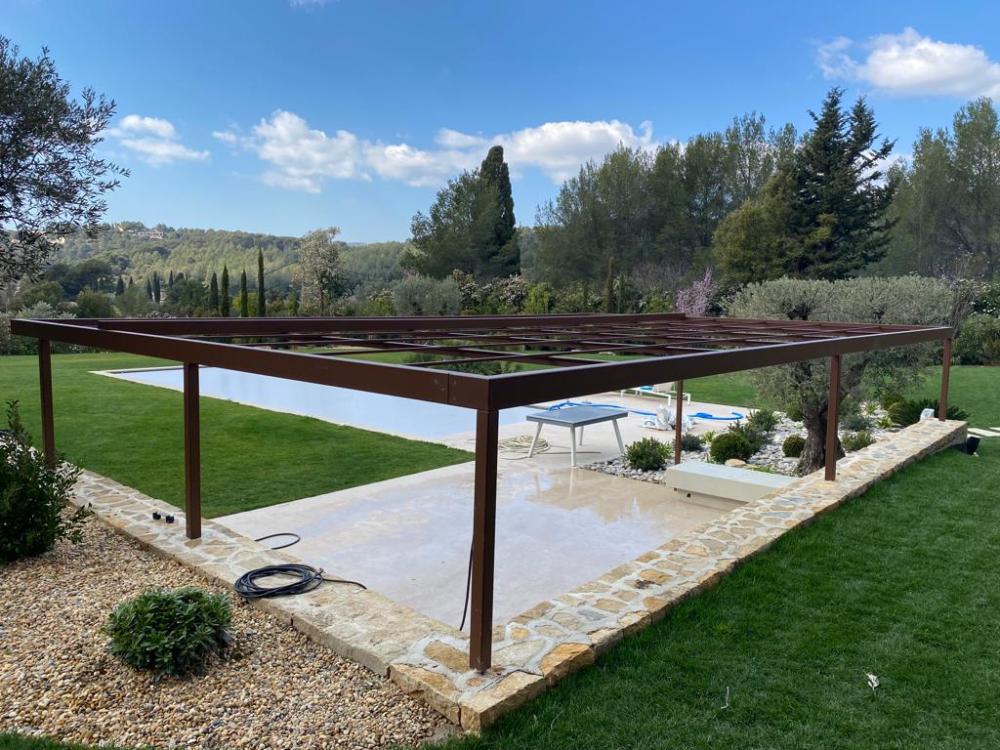 Pergola thermolaqué